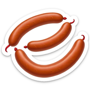 a merguez sausage  sticker
