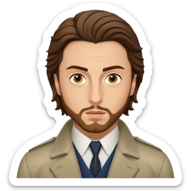 Aaron Taylor Johnson in the movie bullet train sticker