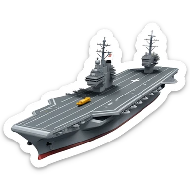 Aircraft carrier sticker