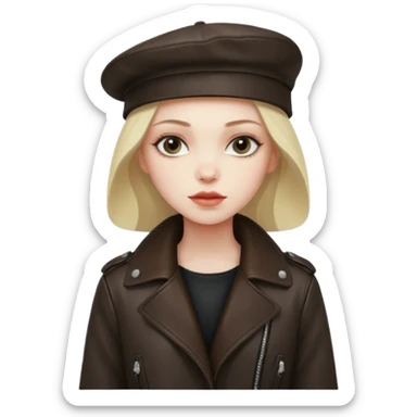 Russian underground fashion sticker