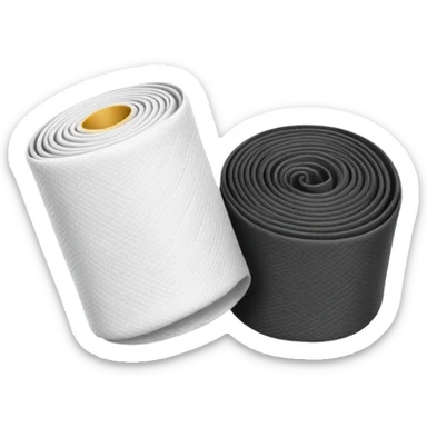 MMA hand wraps object icon, rolled boxing wraps, fabric texture, 3D cartoon, mobile game icon style, centered, clean background, no text, no watermark
 sticker