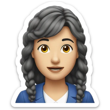 Adèle mortadelle sticker