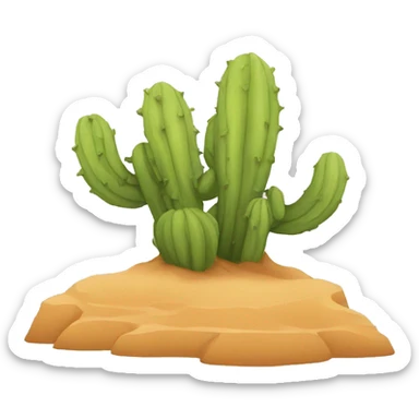 DESERT sticker