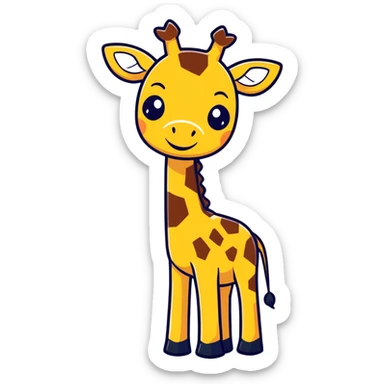 Giraffe Emoji sticker