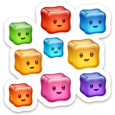 Jelly emoji sticker