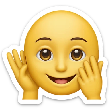 an emoji that represents lie  sticker