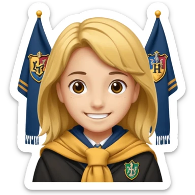 hogwarts house sticker