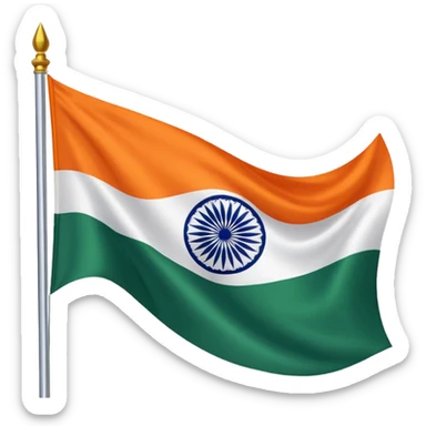 make india flag sticker