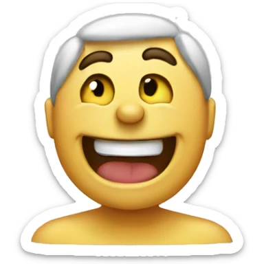 satisfied emoji sticker