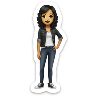 mitchie from camp rock sticker