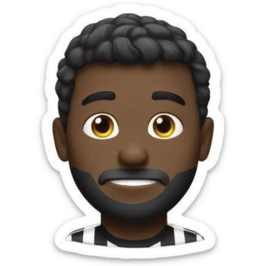 Newcastle football fan  sticker