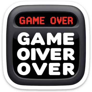 You Died Screen sticker