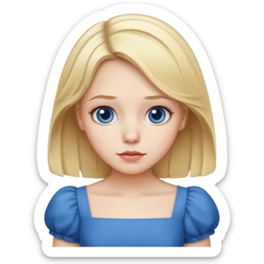 Alice  from Alice in Wonderland movie sticker