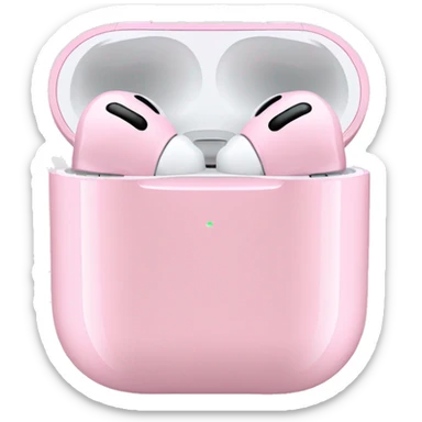 AirPods pro pink sticker