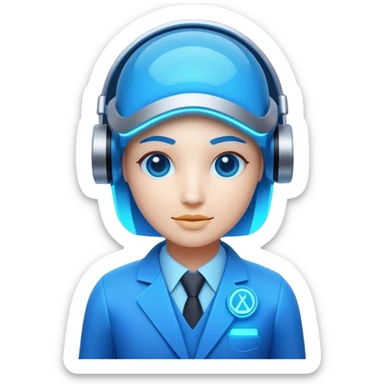 it shall more look like an AI analytics agent sticker