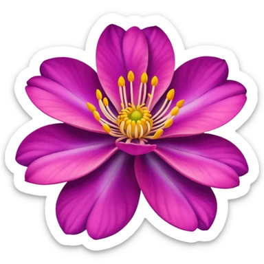 Flor de Lopus  sticker