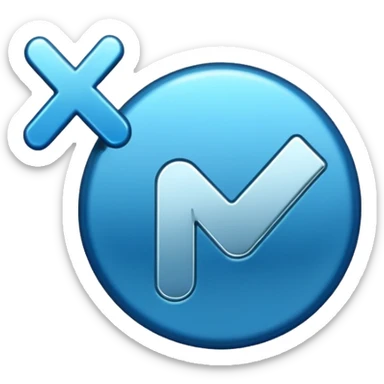 Q salga verificado azul en tik Tok sticker