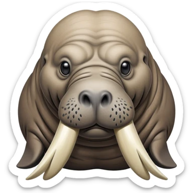 Dead walrus sticker