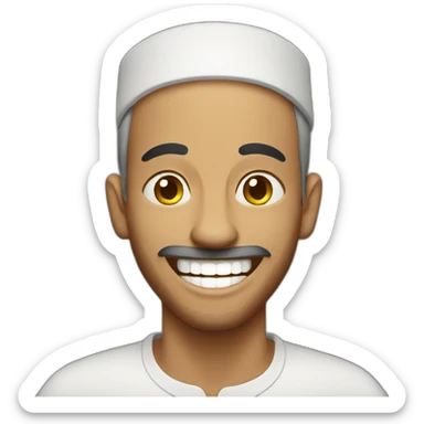 moroccan man laugh sticker