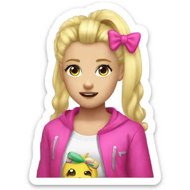 Jojo siwa emo sticker