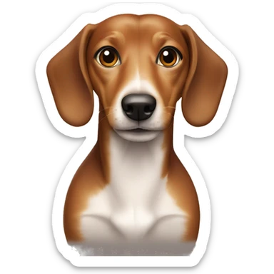 Dashund sticker