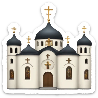 Orthodox church sticker