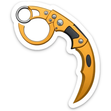 Krambit knife sticker