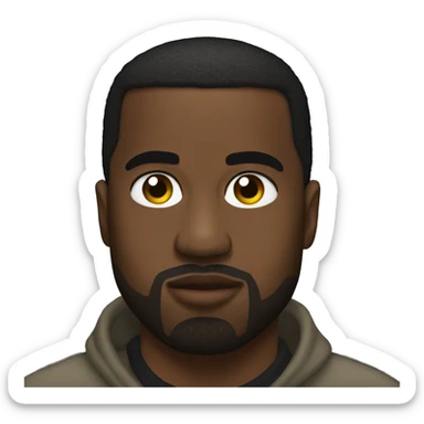 kanye west sticker
