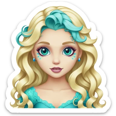 Lagoona blue from monster high sticker