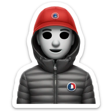 berretto moncler sticker