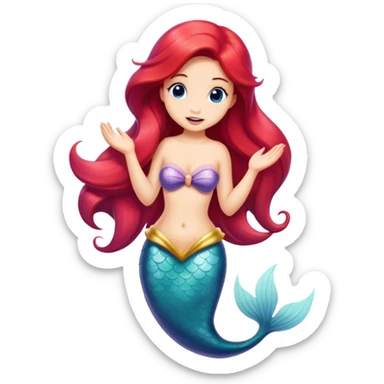 Little mermaid  sticker