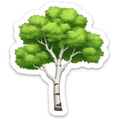 Birch Tree sticker