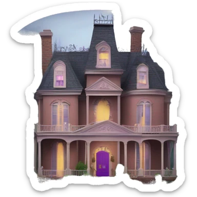 Barbie’s 9 story tall haunted dream mansion  sticker