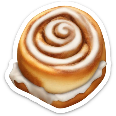 Cinnamon roll sticker