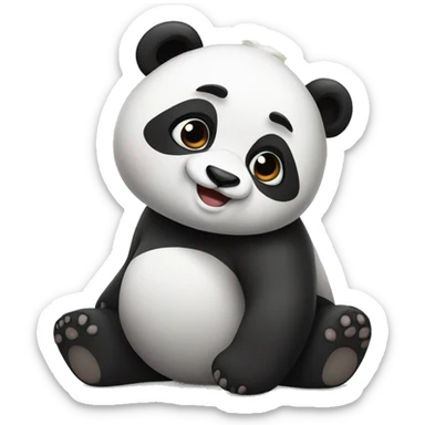 Cute Panda  sticker