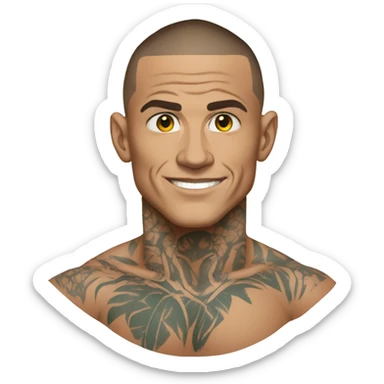 Dustin Poirier sticker