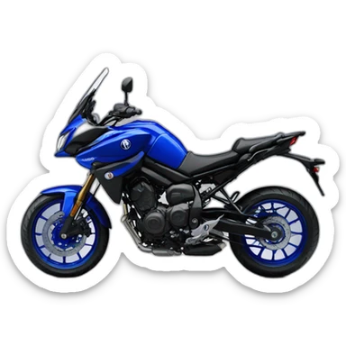 Yamaha Tracer 7 blue silver sticker