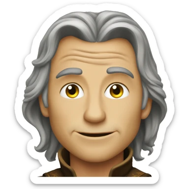 Rumplestiltskin from once upon a time sticker