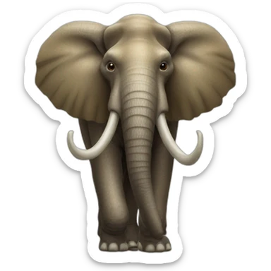 columbian mammoth sticker