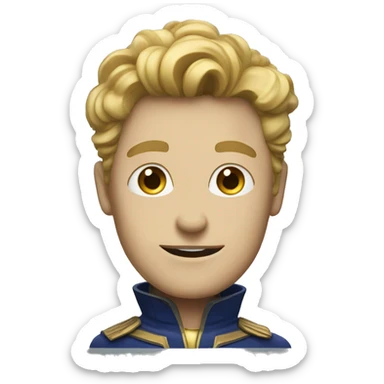 Homelander from "the boys" series sticker