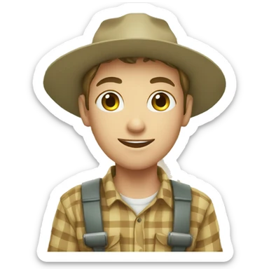 young farmer sticker
