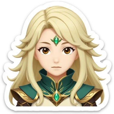 Nahida The Dendro Archon from Genshin Impact sticker