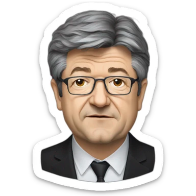 Jean-luc Mélanchon sticker
