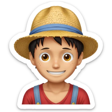 Luffy sticker