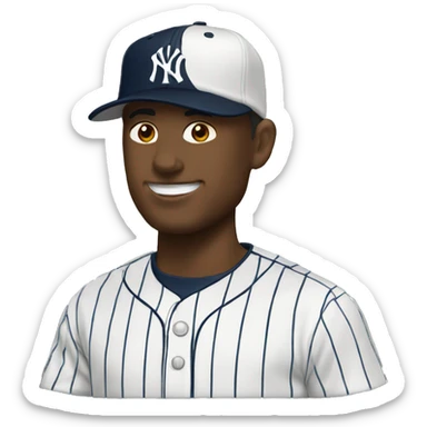 New York Yankees cap sticker