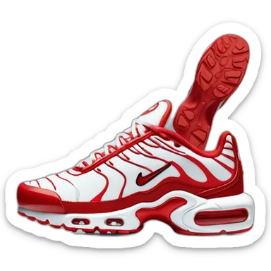 Nike air Max plus The same Spiderman costume colours moral miles sticker