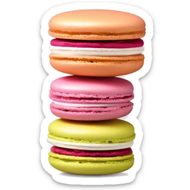 Macarons  sticker