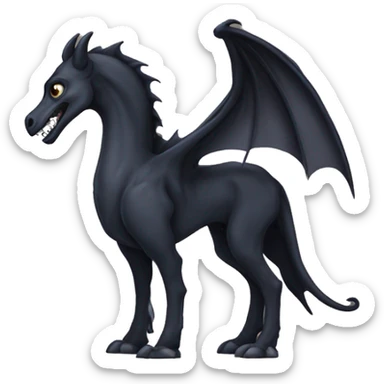 Thestral sticker