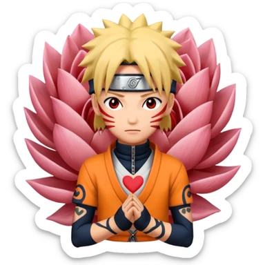 Le tatouage amour de garara de Naruto  sticker