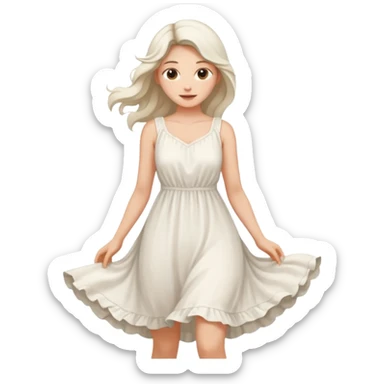 summer dress sticker